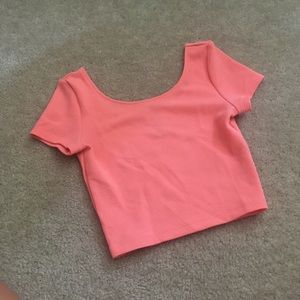 H&M Divided Pink Cropped Top